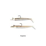 Fujin Zand Eel 11Cm 7Gr-14Gr Double Body+Head Silikon Balik Purple Ice