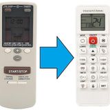 Fujitsu- General Ar-Ab8 Ar-Ab10 Ar-Db5 Klima Kumandasi