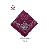 Fular Marketi Sepete 4 Ekle 3 Öde %100 Pamuklu Elegance Desen Bordo 1 Adet Fiyatıdır