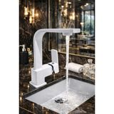 Fulcie KARE BEYAZ LAVABO BATARYASI-KARE BATARYA