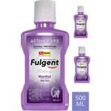 Fulgent 500 ml Active Care Ağız Bakım Suyu Mentol Ferahlığı ile Gün Boyu Ferahlık Sağlar