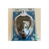 Full Face Maske Şnorkel Set Takımı Beyaz Renk L/Xl