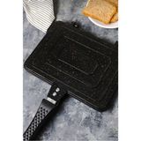 Full gr Granit Döküm Lux Pratik Ocak Üstü Tost Makinesi. - --