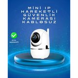 Full Hd 1080P Kablosuz Pan & Tilt Güvenlik Kamerası – Hareket Takipli Ve İki Yönlü Sesli P96899s9165