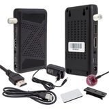 Full Hd 1080P Mini Hd Uydu Alıcısı, USB ve Youtube Özelliği - Ahşap
