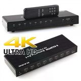 Full Hd 8 Giriş 1 Çıkışlı Uzaktan Kumandalı Hdmi Switch (Seçici)