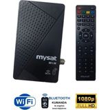 Full Hd Wifi Dijital Uydu Alıcı, Bluetooth Kumanda, M1-W, Yüksek Kalite - Ahşap