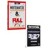 Full Matematik 2027 8. Sınıf Matematik Soru Bankası+ EVP Akademi Paragraf