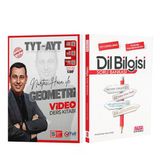 Full Matematik Tyt Ayt Geometri Video Ders Kitabı Ve Akm Dil Bilgisi Soru Bankası Seti 2 Kitap
