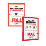 Full Matematik Yayınları TYT Matematik 12 x 40 ve TYT AYT Geometri 36 Konu Denemeleri Full Matematik