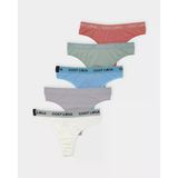 Full Moon String Külot 5'Li Paket - Çok Renkli