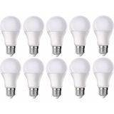 Full Reyon 10 Adet 9 Watt Enerji Tasarruflu Gün Işığı LED Ampul - Çok Kaliteli LED Ampul E27 Duy - 100 - 200 W