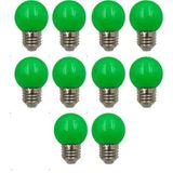Full Reyon 10 Adet K2 Yeşil Işık 5 Watt Led Gece Lambası Ampulü, E27 Duylu Ağaç Feneri Ampulü