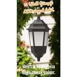 Full Reyon 10 Watt Günışığı Ampul Dahil Dekoratif Duvar Aplik, Bahçe Duvar Armatürü, Modern Şık Duvar Apliği