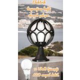 Full Reyon 10 Watt Günışığı Ampul Dahil, Elektrikle Çalışır Bahçe Duvar Aydınlatma Armatürü, Set Üstü Aplik