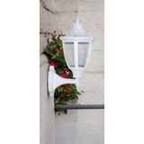 Full Reyon 10 Watt Günışığı Ampullü Dekoratif Bahçe Duvar Aydınlatma Armatürü, Bahçe, Teras, Balkon Apliği