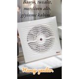 Full Reyon 150'LIK, Ultra Kaliteli, Tak&unut Banyo, Tuvalet, Kiler Aspiratörü, Hava Yeniler Koku Alır Aspiratör