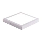 Full Reyon 18 Watt Kare Beyaz Metal Kasa 3200 Kelvin Ultra Kaliteli Sıva Üstü LED Tavan Armatürü, LED Panel - 3200K - Gün Işığı
