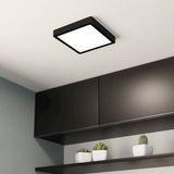 Full Reyon 18 Wattt Kare Metal Kasa 3200 Kelvin Ultra Kaliteli Sıva Üstü LED Tavan Armatürü, Sıva Üstü LED Panel - 3200K - Gün Işığı