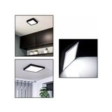 Full Reyon 18 Wattt Kare Metal Kasa 6500 Kelvin Ultra Kaliteli Sıva Üstü LED Tavan Armatürü, Sıva Üstü LED Panel - 6500K - Beyaz