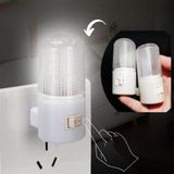 Full Reyon 2 Adet 1 Watt Beyaz Işık, Çok Kaliteli, Fişli, Aç - Kapa Düğmeli Gece Lambası, 8 Cm Gece Lambası