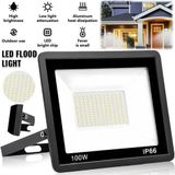 Full Reyon 2 Adet Elektrikle Çalışır, Ultra Kaliteli 100 Watt Beyaz Işık Smd Led Projektör, Dış Mekan Armatürü