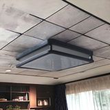 Full Reyon 24 Watt Beyaz Işık Ledli Modern Tavan Armatürü, Yeni Nesil Sıva Üstü LED Avize, Şık Tasarım Armatür - 6500K - Beyaz Işık