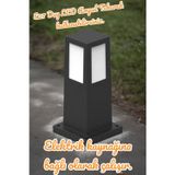 Full Reyon 29 Cm E27 Duylu Eyfel Aplik, Bahçe Duvar, Yol, Çim Aydınlatma Armatürü, Set Üstü Dekoratif Aplik