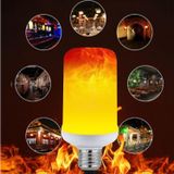 Full Reyon 3 Işık Modlu, Alev Efektli, 5 Watt, E27 Duy Led Ampul, Alev Efektli Çok Kaliteli Birinci Sınıf Ampul