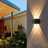 Full Reyon 4 Watt Amber Işık Ledli Işık Süzmeli İç Ve Dış Mekan Aplik, Modern Dekoratif Armatür, Şık Armatür