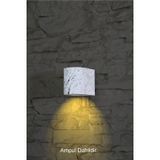 Full Reyon Amber Işık Iç - Dış Mekan Villa Bahçe Duvar Dekoratif Modern Lüks Aplik