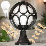 Full Reyon Beyaz Işık 10 Watt Ampul Dahil Dekoratif Bahçe Duvar Aydınlatma Armatürü, Set Üstü Dekoratif Aplik