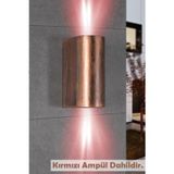 Full Reyon Çift Yönlü Dekoratif Duvar Aplik Iç Dış Mekan Aplik - Kırmızı Işık