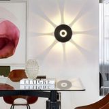 Full Reyon Dekoratif Işık Desenli 7 Watt Led Armatür 3000K Gün Işığı İç Ve Dış Mekan Led Aplik