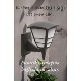 Full Reyon E27 Duylu, 10 Watt Günışığı Led Ampul Dahil, İç Ve Dış Mekan Bahçe, Balkon, Teras, Kamelya Apliği