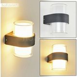 Full Reyon Elektrikle Çalışır, 10 Watt Günışığı Ledli Alüminyum Kasa Dış Ve İç Mekan Led Apliki Modern Aplik
