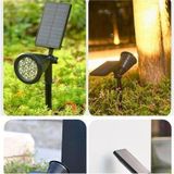 Full Reyon Güneş Enerjili, 7 Watt Yeşil Işık Kazıklı Çim, Çiçek, Ağaç Aydınlatma Armatürü, Solar Bahçe Armatürü