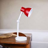 Full Reyon Kırmızı Renk, Elektrikle Çalışır, Masa, Çalışma, Okuma Lambası, Öğrenci Lambası, Gece Lambası