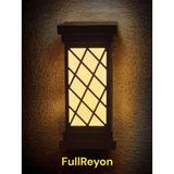 Full Reyon Modern Tasarım 24 Watt Led Aplik, 3000K Gün Işığı Led Armatür, Banyo, Balkon, Kapı Giriş Apliği