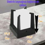 Full Reyon Mugqa Dekoratif Set Üstü Bahçe Duvar Armatürü, Bahçe Aydınlatma Apliği, Yeni Nesil E27 Duy Armatür