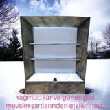 Full Reyon Panjurlu Antik Eskitme Küp Bahçe Duvar Apliği, Set Üstü Antik Çim, Duvar Ve Yer Aydınlatma Armatürü