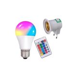 Full Reyon Prize Tak Çalıştır Kumandalı, 16 Farklı Işık Renkli, Çakar Modlu Akıllı LED Ampul Kaliteli Rgb Ampul - Beyaz - 1 - 10 W