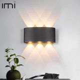 Full Reyon Uranüs 10 W Gün Işığı Ledli Dekoratif Işık Süzmeli Bahçe Teras Salon Balkon Duvar Apliği