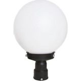 Full Reyon Yuvarlak Direk Üstü Glop Bahçe Aydınlatma Armatürü (4-6 Cm Çapında Yuvarlak Borular İçin Uygun.)