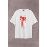 FULL TOLERANCE SPİDERMAN MİLES MORELES BASKILI T-SHIRT