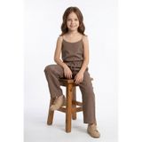 Fulla Moda Basic İp Askılı Beli Lastikli Kız Çocuk 2 Li Takım