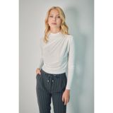 Fulla Moda Basic Yanı Büzgülü Bluz