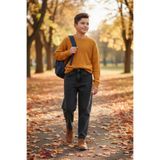 Fulla Moda Beli Lastikli Baggy Erkek Çocuk Pantolon