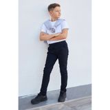 Fulla Moda Beli Lastikli Straight Erkek Çocuk Pantolon
