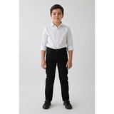 Fulla Moda Fermuarlı Regular Fit Erkek Çocuk Pantolon
